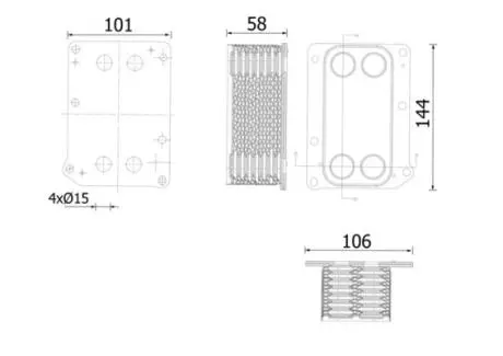 Автозапчасть MAHLE / KNECHT CLC308000S