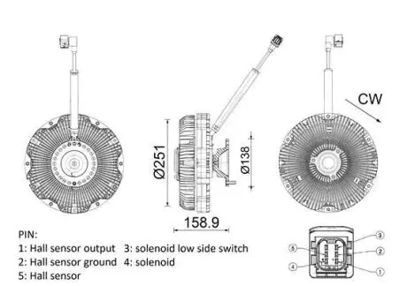 Автозапчасть MAHLE / KNECHT CFC275000P
