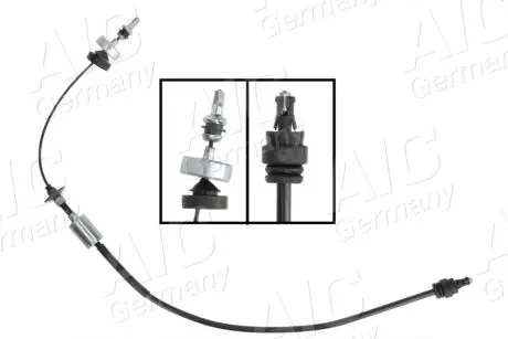 Трос зчеплення Renault Kangoo 1.2/1.4/1.6i/1.9D 97- AIC 75274