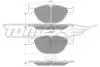 Колодки тормозные передние TOMEX TX 16-66 (фото 1)