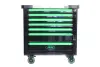 Візок з інструментами 7 секцій 199 од. (зелений)(незначне пошкодження) JBM DSC_53912 (фото 1)
