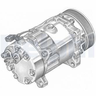 Компресор кондиціонера Delphi TSP0155060