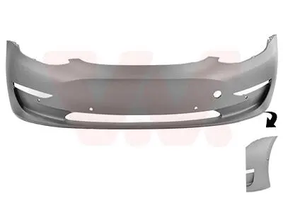 Бампер передній TESLA MODEL 3 1/17+ Van Wezel 6904576