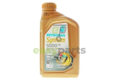 Олива 5W20 SYNTIUM 5000 FR (1L) (ILSAC GF5) (WSS-M2C 948-B/STJLR.03.5004) Petronas 70265E18EU