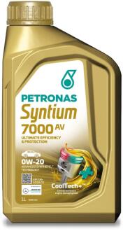 Олива 0W20 SYNTIUM 7000 AV (1L) (Porsche C20/VW 508 00/509 00) (ACEA C5) Petronas 70410E18EU