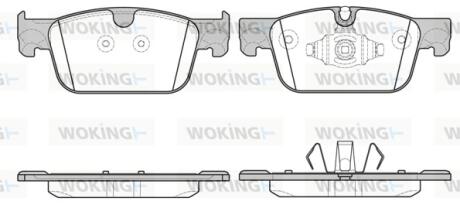 Колодки гальмівні WOKING P17923.10