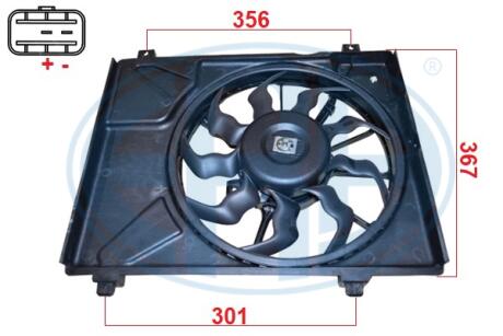 Fan, engine cooling ERA 352145