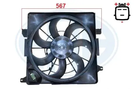 Fan, engine cooling ERA 352149