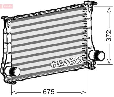 Інтеркулер DENSO DIT50011