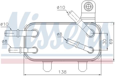 Охолоджувач оливи AVA COOLING AU3366