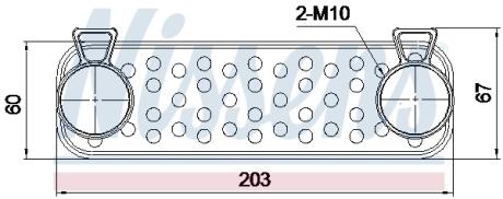 Охолоджувач оливи AVA COOLING AU3362