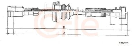 LINKA - TACHOMETR COF S20020 COFLE 92S20020 (фото 1)
