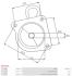 GLOWICA ROZRUSZNIKA AS-PL SBR0305S (фото 3)