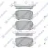 Колодки гальмівні дискові (комплект 4 шт) Hi-Q (SANGSIN) SP4411 (фото 1)
