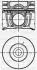 Поршень з кільцями і пальцем (розмір отв. 93.5 / +0.5) (6M34 / WL-C) (Дизель, 4ц) Yenmak 31-04954-050 (фото 1)