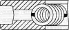 Комплект поршневих кілець (78.50/STD) (1.5/1.5/3) CITROEN Xsara Picasso 1.6 99- Yenmak 91-09362-000 (фото 3)