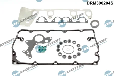 К-т прокладок головки цилiндра 28 елементiв DR MOTOR DRM300204S