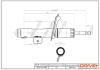 Drive+ Амортизатор (передній) Citroen Berlingo/Peugeot Partner 96- (R) (Газ) DR!VE+ DP1610.10.0025 (фото 1)