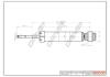 Drive+ Амортизатор (задній) Renault Logan 07- (Газ) DR!VE+ DP1610.10.0097 (фото 1)