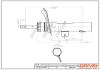 Drive+ Амортизатор (передній) Citroen Berlingo/Peugeot Partner 02- (L) (Газ) DR!VE+ DP1610.10.0070 (фото 1)