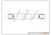 Drive+ Амортизатор (задній) Citroen Berlingo/Peugeot Partner 96-08 (Газ) DR!VE+ DP1610.10.0014 (фото 1)