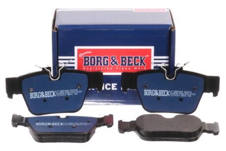 Гальмiвнi колодки дисковi BORG & BECK BBP2889