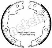 Колодки ручника Nissan X-Trail 14- (172x32) Metelli 53-0666