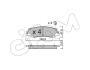 TOYOTA Комплект гальмівних колодок задні LAND CRUISER 300 (_J3_) 3.3 (FJA300) 21-, LEXUS LX (_J3_) 600 AWD (VJA310) 21- CIFAM 822-1402-0 (фото 1)