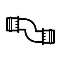 Патрубок інтеркулера (випуск) Ford Transit 2.2 TDCi 14- (довгий) NRF 166494