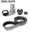 SKF BMW К-кт ГРМ (натяжний ролик, ролик, ремінь) 1 (F21) M 135 i 15-16 VKMA 38309