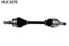 OPEL Напіввісь передня ліва INSIGNIA A 1.6 CDTi 15-17 SKF VKJC 8370 (фото 1)