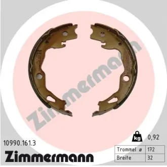 Гальмiвнi колодки барабаннi ZIMMERMANN 109901613