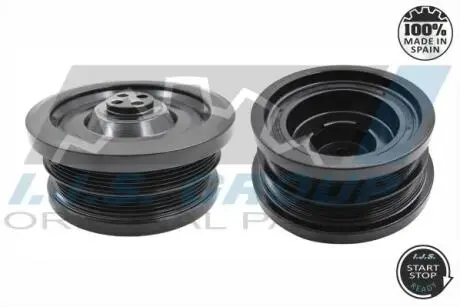 Шків колінвалу BMW 3 (E46)/5 (E39)/X5 (E53) 3.0D 98-05 IJS GROUP 17-1035