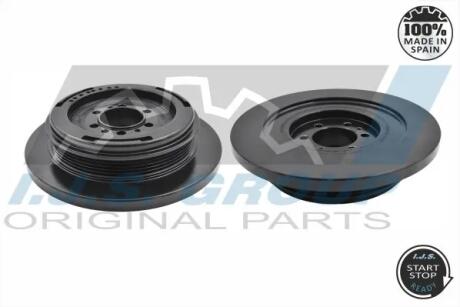 Шків колінвалу BMW 3 (E36)/5 (E34/E39) 2.5td/tds 91-04 IJS GROUP 17-1015