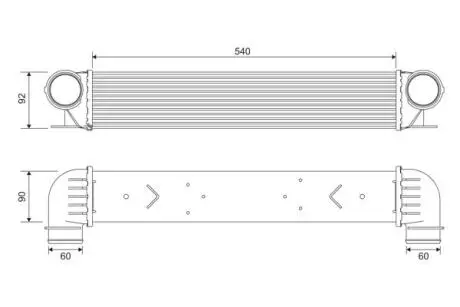 Інтеркулер Valeo 817877