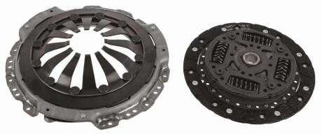 Комплект сцепления Hyundai Ioniq/Kona/Kia Crrd/Niro 1.6H 16- (d=226mm) SACHS 3000950989