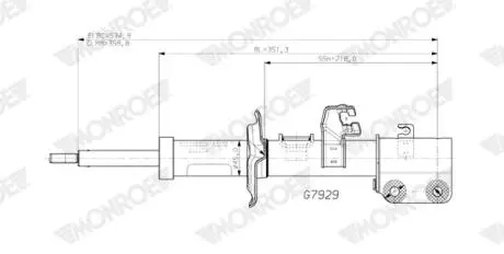 Автозапчасть MONROE G7929