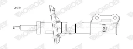 AMORTYZATOR MONROE G8679