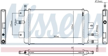 Автозапчасть NISSENS 607222