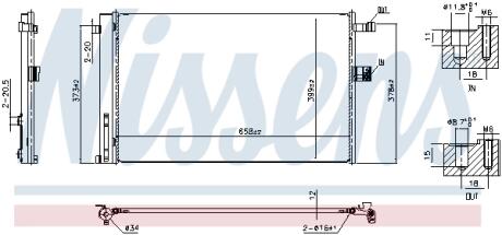 Автозапчасть NISSENS 941356