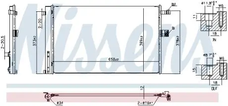 Автозапчасть NISSENS 941356