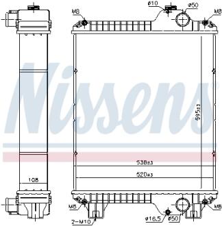 Автозапчасть NISSENS 606891