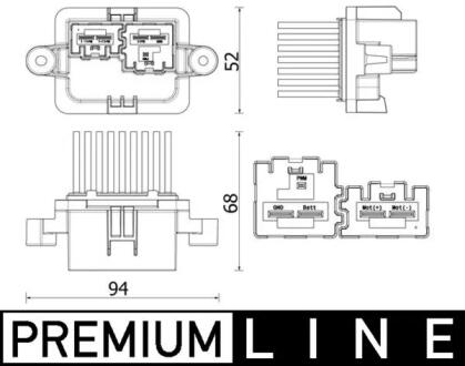 Автозапчасть MAHLE / KNECHT ABR109000P