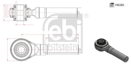 Автозапчасть FEBI BILSTEIN 196585
