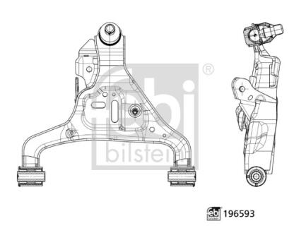 Автозапчасть FEBI BILSTEIN 196593