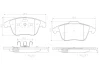 Klocki ham. XTRA CERAMIC LAND ROVER/LAND ROVER (CHERY)/MG/MG (SAIC)/ROEWE (SAIC) BREMBO P44020NX (фото 1)