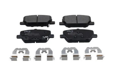 Колодки тормозные (задние) Hyundai Santa Fe 18- (110.9x46.5x16) Q+ KAVO PARTS KBP10111