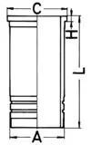 Автозапчасть KOLBENSCHMIDT 89940110