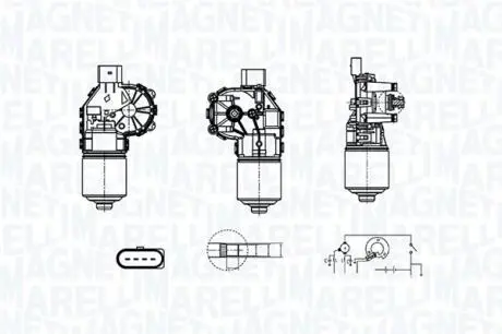 Автозапчасть MAGNETI MARELLI 064380000010