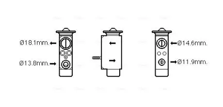 Автозапчасть AVA COOLING FD1492